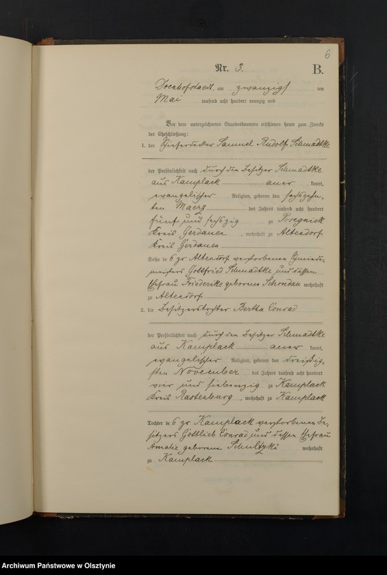 image.from.unit.number "Heiraths-Neben-Register Nr 1 - 18"