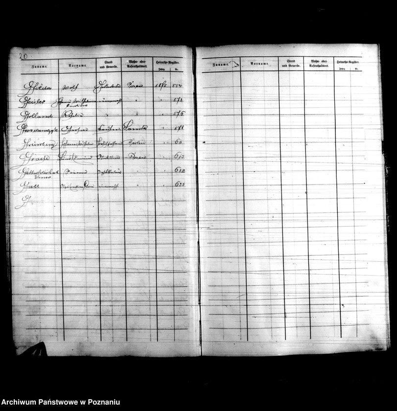 Obraz 15 z jednostki "Skorowidz nazwisk-akty małżeństw"