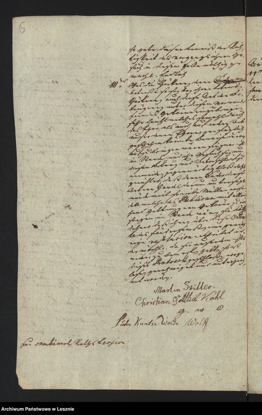 Obraz 7 z jednostki "[Die Sachen der Altesten des Müllergewerks in Betreff ihrer verschiedener zu Protokoll angebrachten Beschwerden]"