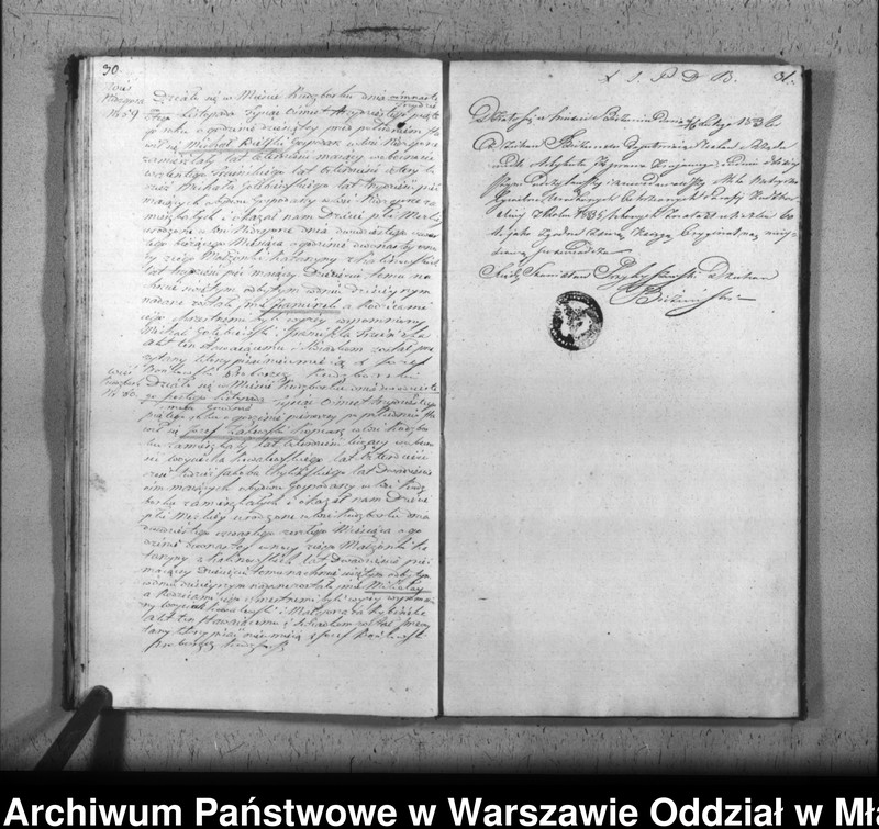 Obraz 20 z jednostki "Akta urodzin, małżeństw i zgonów"