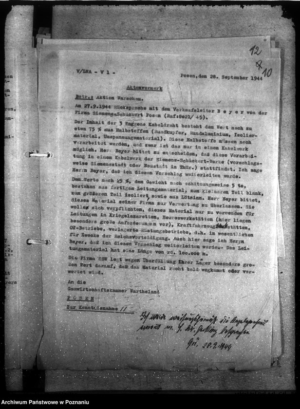 Obraz 15 z jednostki "Aktion Warschau. Verwertungen"