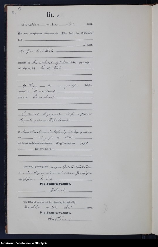 image.from.unit.number "Sterbe-Neben-Register Nr 1 - 34"
