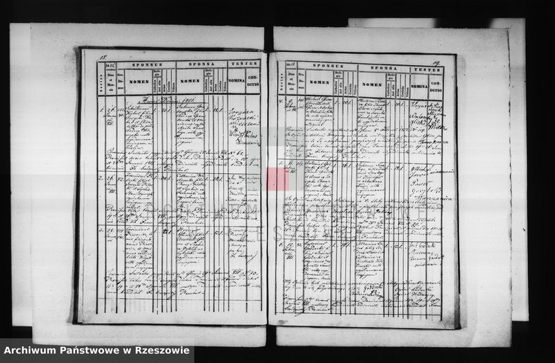 image.from.unit.number "Księga akt małżeństw - Głogów Małopolski"