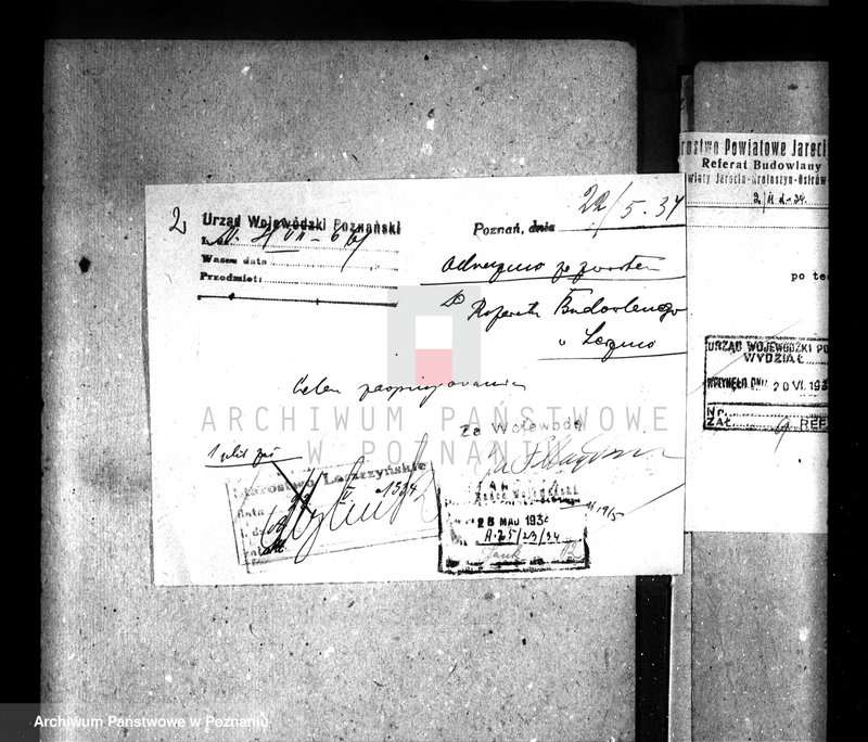 image.from.unit.number "Zatwierdzenie zakładu przemysłowego /młyna/ w Borku, pow. krotoszyński własność E. Sobańskiego"