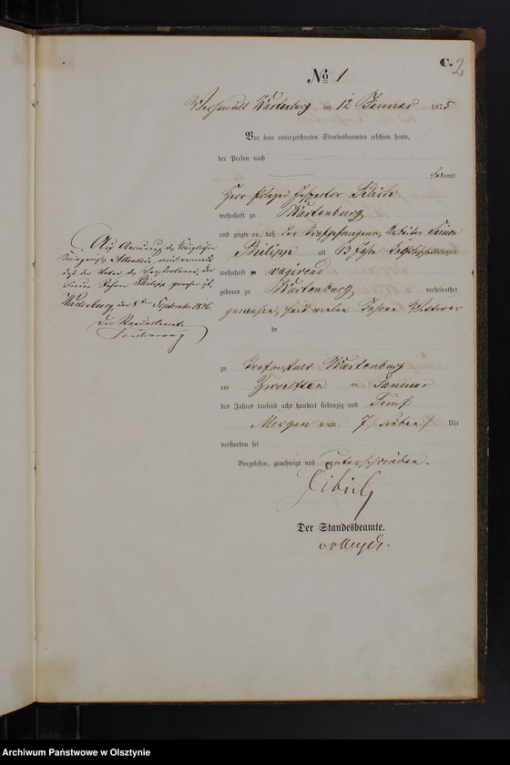 image.from.unit.number "Haupt-Sterbe-Register Nr 1 - 16"