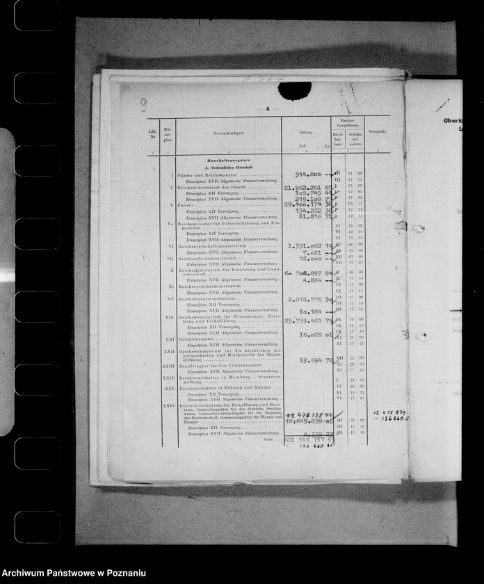 Obraz 13 z jednostki "Abschlussnachweisungen"