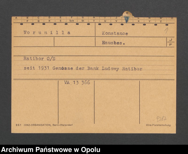 Obraz 3 z jednostki "[Worunilla Konstance, Ratibor]"