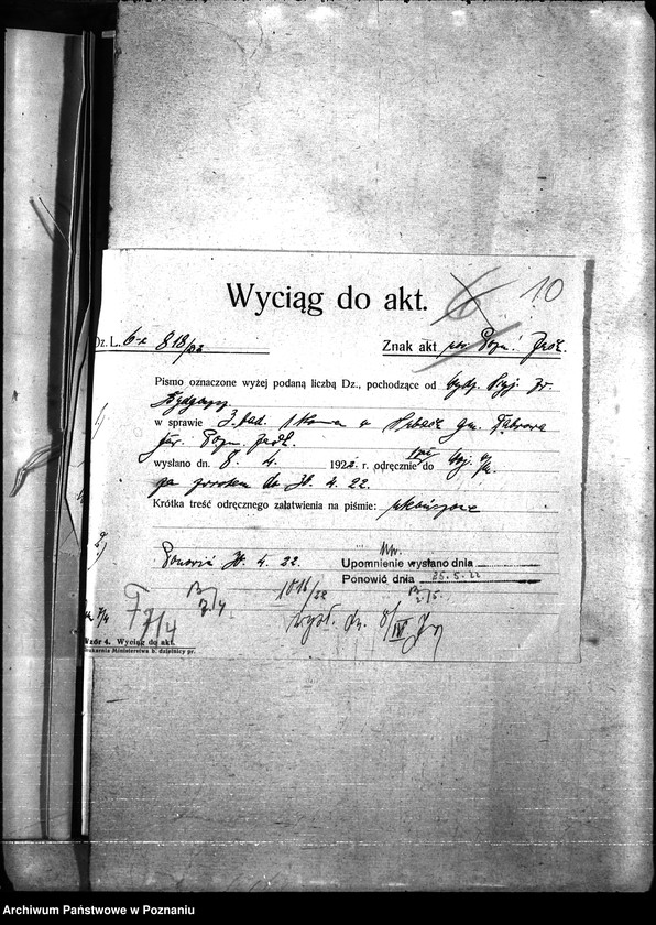 Obraz 14 z jednostki "Nosacizna - Poznań-Zachód"