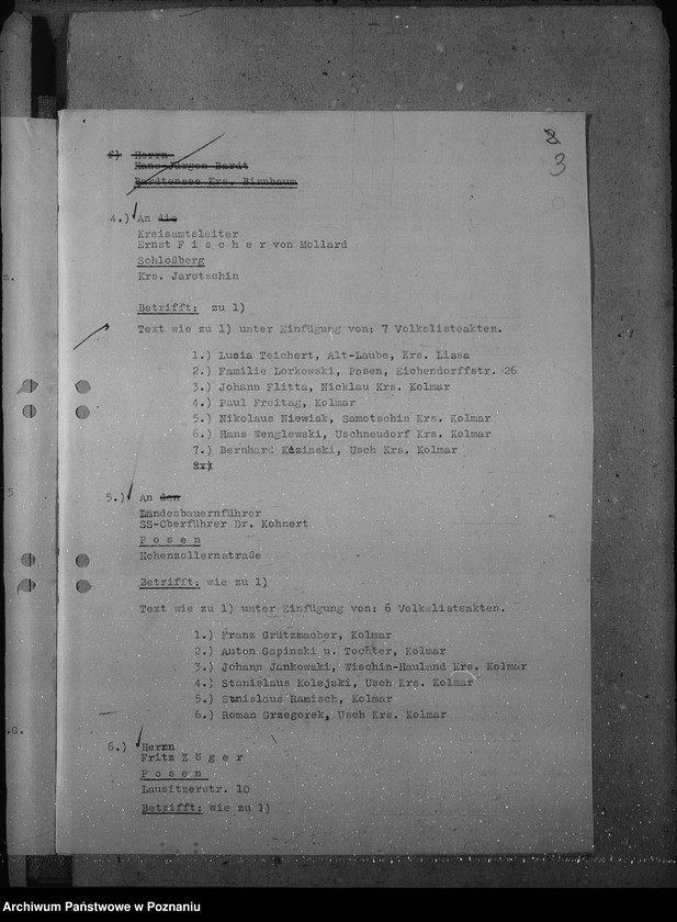 Obraz 7 z jednostki "Achte Sitzung der Zentralstelle der Deutschen Volksliste beim Reichsstatthalter"