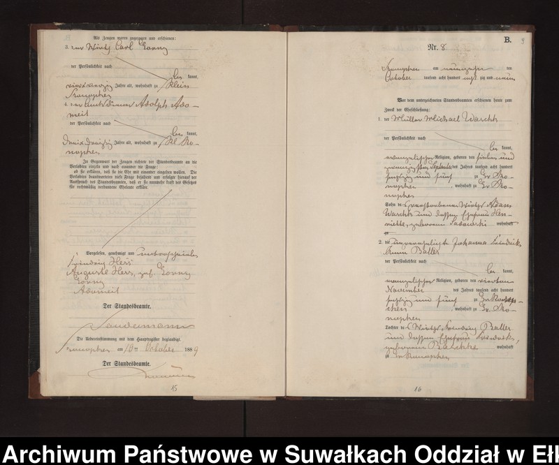 image.from.unit.number "Heiraths-Neben-Register des Preussischen Standes-Amtes Gr. Konopken Kreis Loetzen"