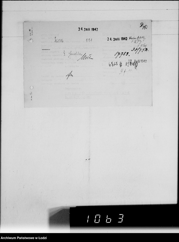 Obraz 14 z jednostki "Landwirtschaft-Zentralgenossenschaft.G.m.b.H.Rechnungen. [za dostawy towarów dla Getta]"