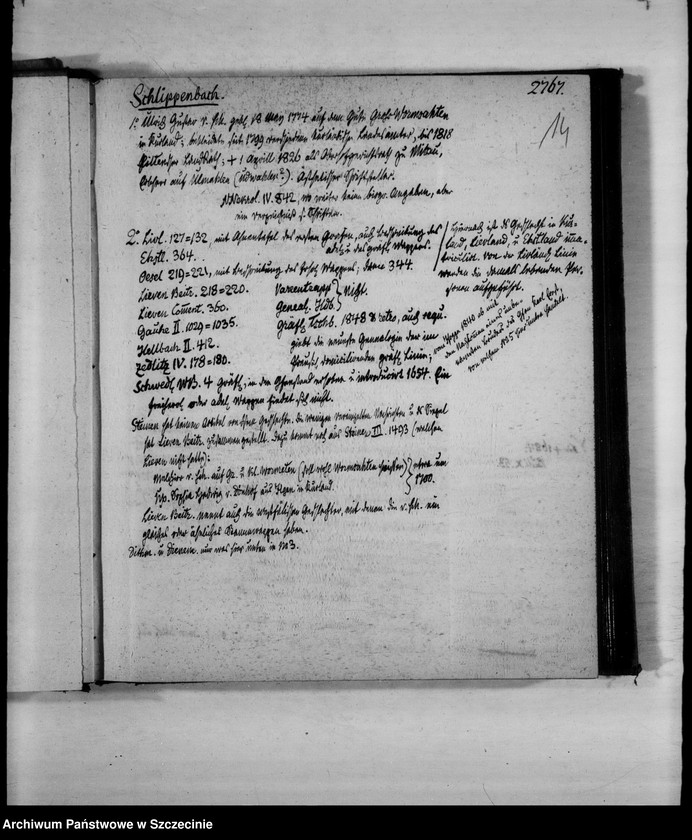 Obraz 18 z jednostki "Anmerkungen zu C.F.A. vom Meding Nachrichten von  adelichen Wappen.. Vol. XII."