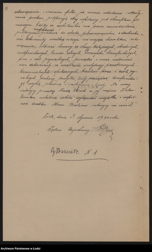 Obraz 13 z jednostki "Abram Berliner, Hinda Kinekowa- Bazar Krawiecki Berlinek i Kinek"