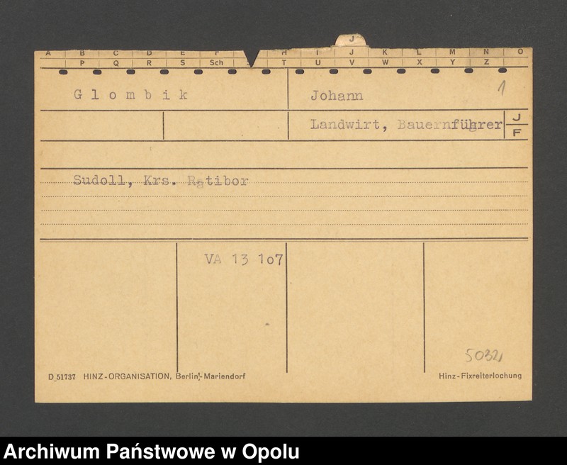 Obraz 3 z jednostki "[Glombik Johann, Sudoll]"