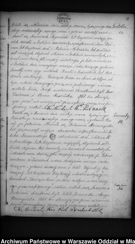image.from.unit.number "Akta urodzeń, małżeństw, zgonów"