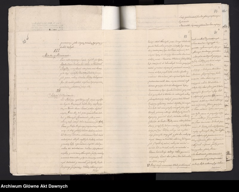 Obraz 1 z kolekcji "Oryginalne rękopisy Konstytucji 3 maja"