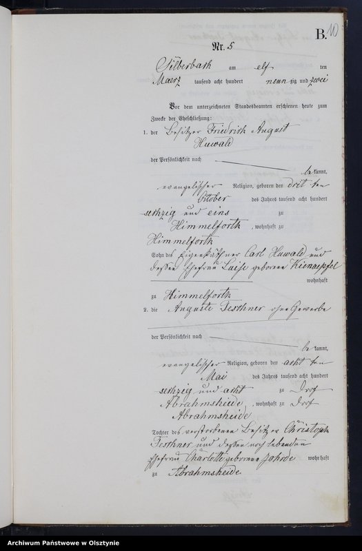 image.from.unit.number "Heiraths-Neben-Register Nr 1 - 23"