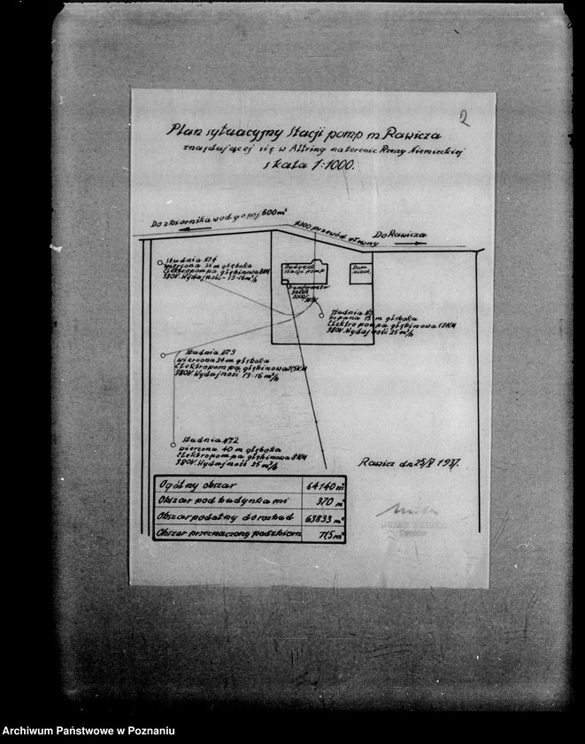 Obraz 6 z jednostki "Kwestionariusz Wodociągów Miejskiej w Rawiczu"
