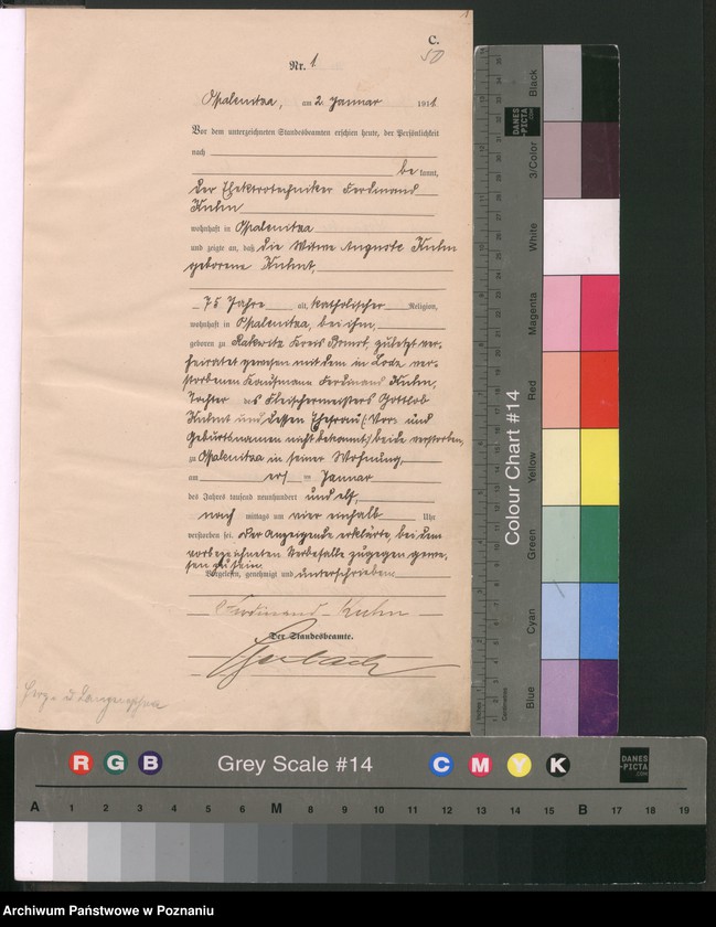 Obraz 4 z jednostki "Sterbe-Haupt-Register"