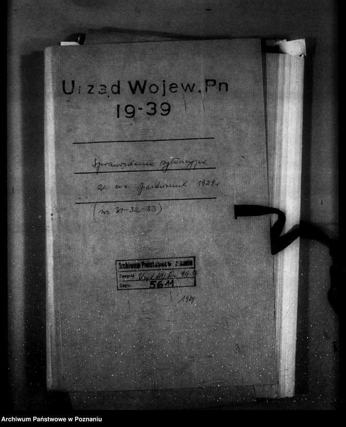 Obraz 4 z jednostki "Sprawozdania sytuacyjne za miesiąc październik 1929 /nr 31-32-33/"