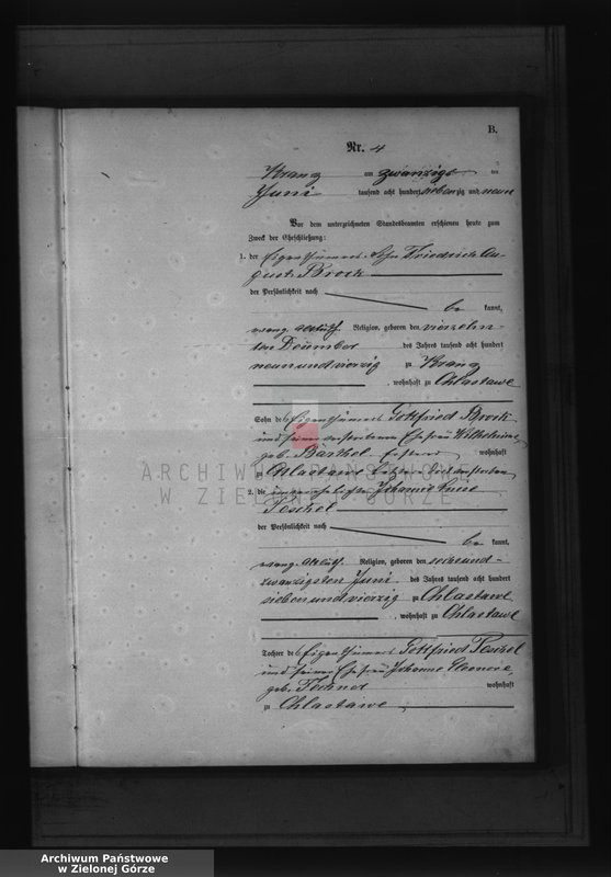 Obraz 10 z jednostki "Heirats-Haupt-Register"