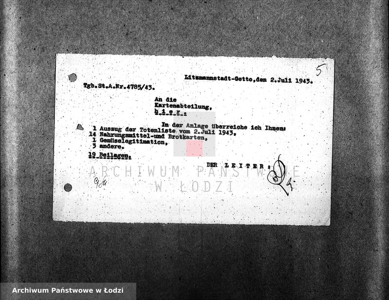 Obraz 8 z jednostki "[Korespondencja z Wydziałem Talonów, informacje o przesłanych talonach, informacje o konsumentach]"