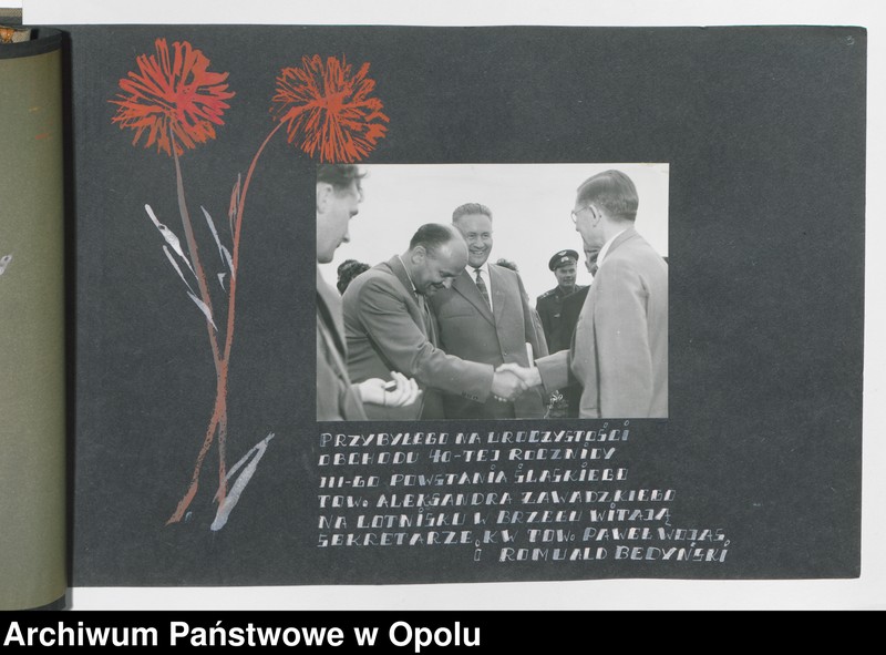 image.from.unit.number "Uroczysta manifestacja z okazji 40-tej rocznicy III Powstania Śląskiego na Górze św. Anny 4.VI.1961 r."
