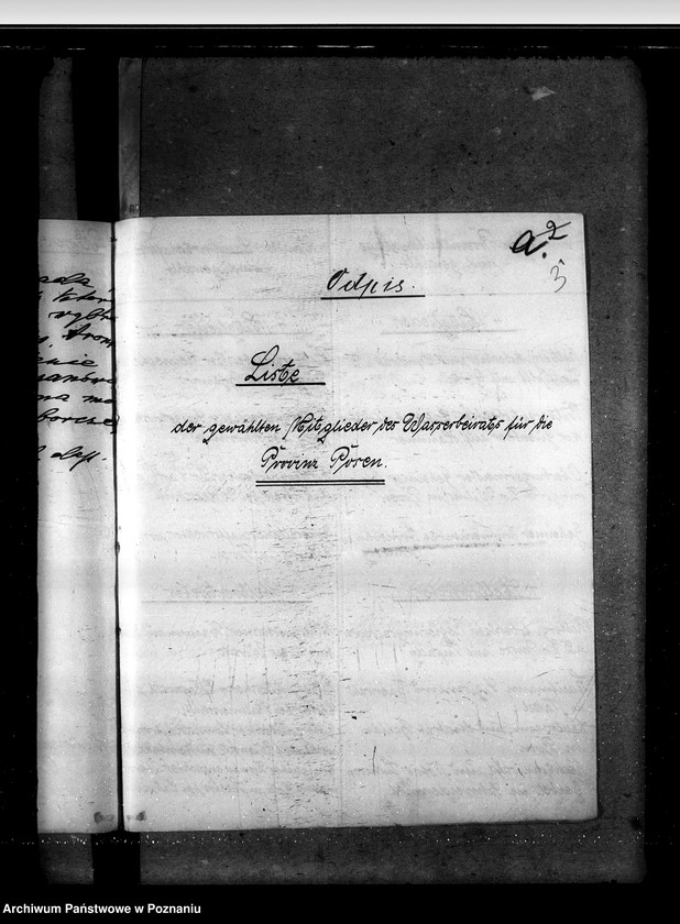 Obraz 7 z jednostki "Sprawy prawne projekty ustaw, rozporządzeń i uzasadnień przedkładanych do aprobaty p. Ministrowi b. Dzielnicy Pruskiej"