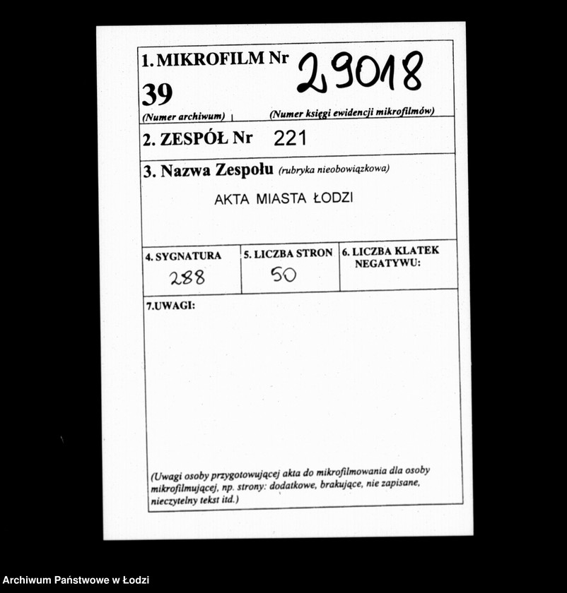 Obraz 2 z jednostki "Akta tyczące się pożyczki Franciszka Traegera"