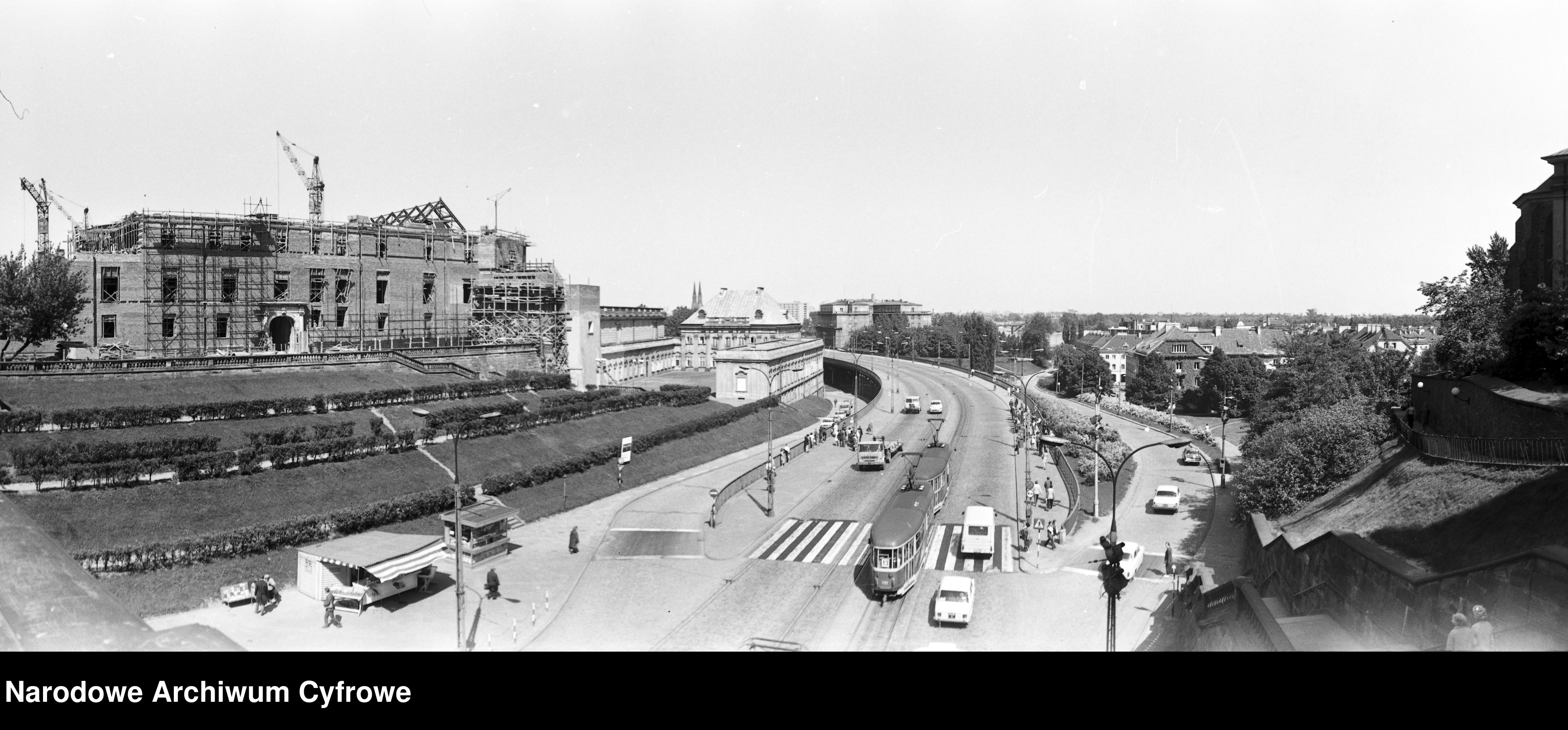 Skan z jednostki: Trasa W-Z w Warszawie