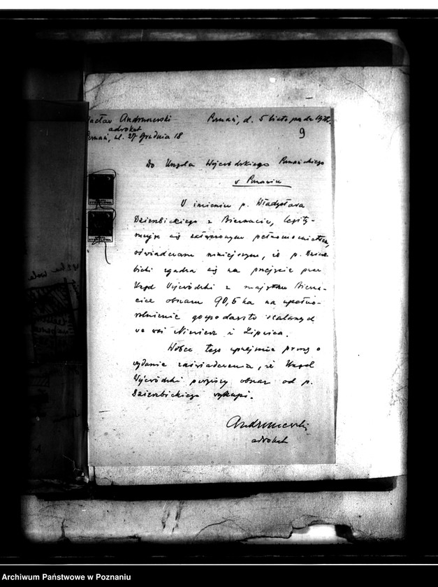 Obraz 13 z jednostki "Przymusowy wykup majątku Biernacice powiatu tureckiego"