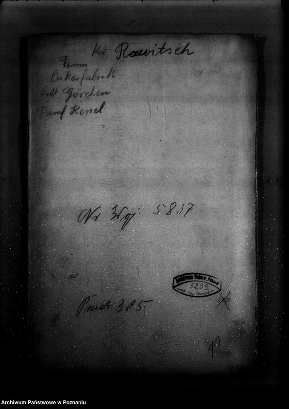 image.from.unit.number "Cukrownia w Miejskiej Górce powiat rawicki nr woj. kotła 5837"