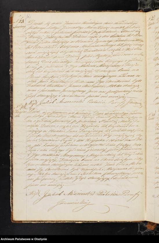 image.from.unit.number "Duplikat Parafii Janowieckiej Składający się z 3-ch Oddziałow to jest z Akt Urodzeń, Zejść i Zaślubień z Roku 1850"