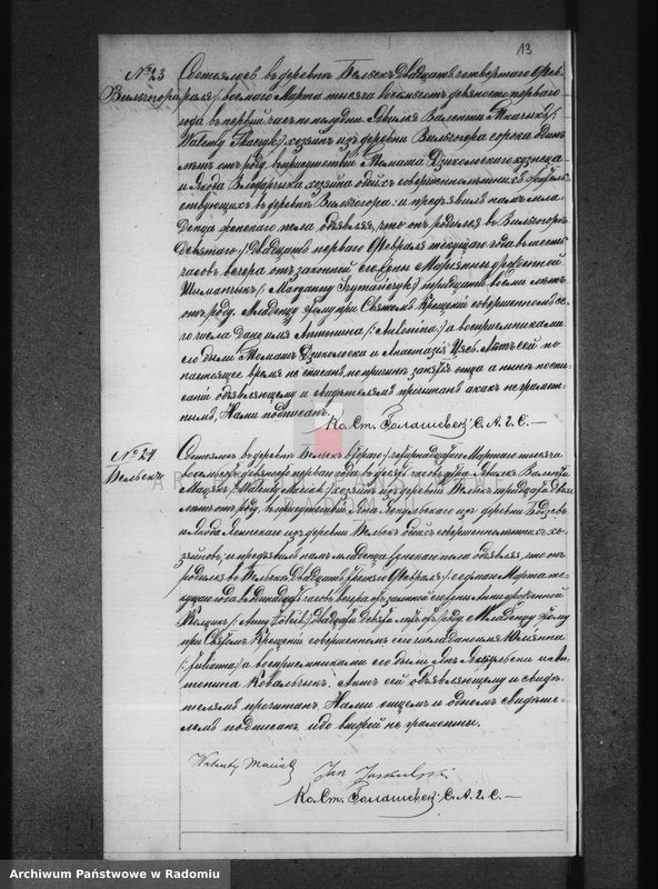 image.from.unit.number "[Duplikat akt urodzonych, zaślubionych i zmarłych parafii Belsk za 1891 r.]"