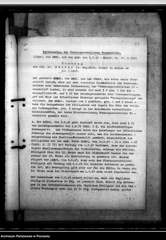 Obraz 15 z jednostki "Schutz und Fürsorge für werdende Mütter"