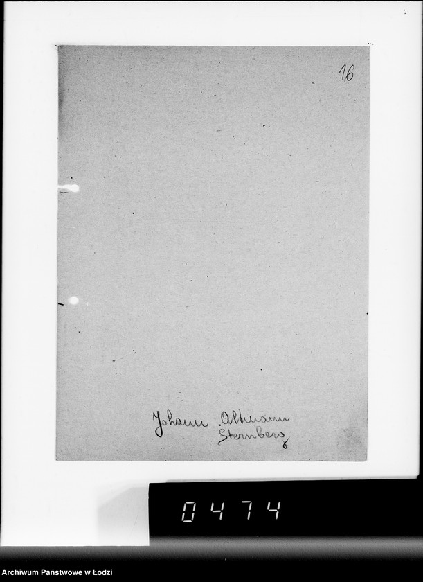 Obraz 20 z jednostki "Sammelschriftwechsel der Firmen A-G [Korespondencja z firmami w sprawach ofert i dostarczenia różnych towarów do Getta]"