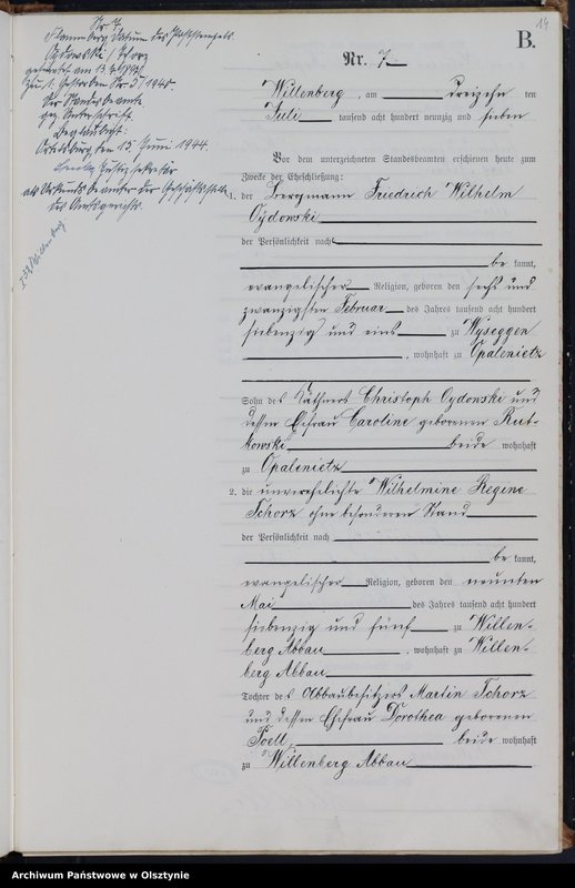 image.from.unit.number "Heiraths-Neben-Register Nr 1 - 20"