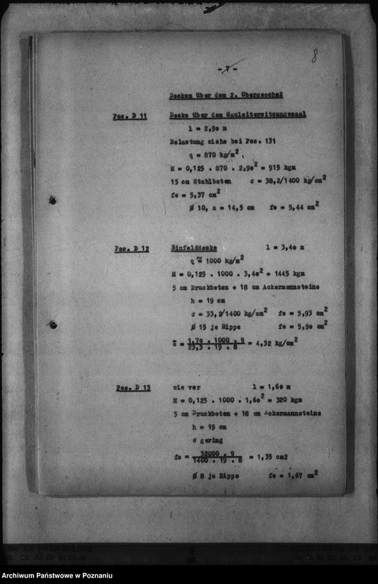 Obraz 12 z jednostki "Opis statyczny zamku w Poznaniu - I"