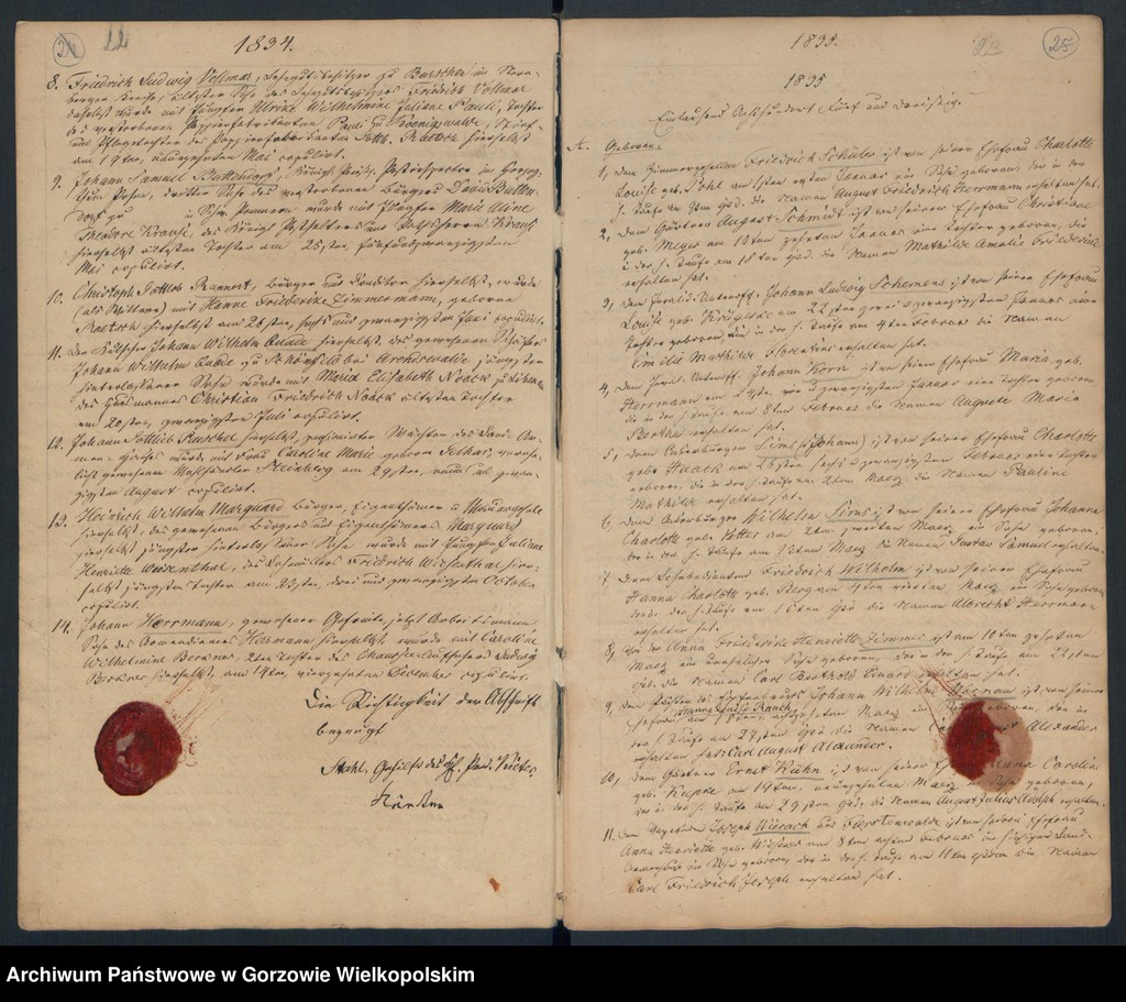 image.from.unit.number "Geborne und Copulirte in der Gemeine in Concordien Kirche zu Landsberg an der Warthe"