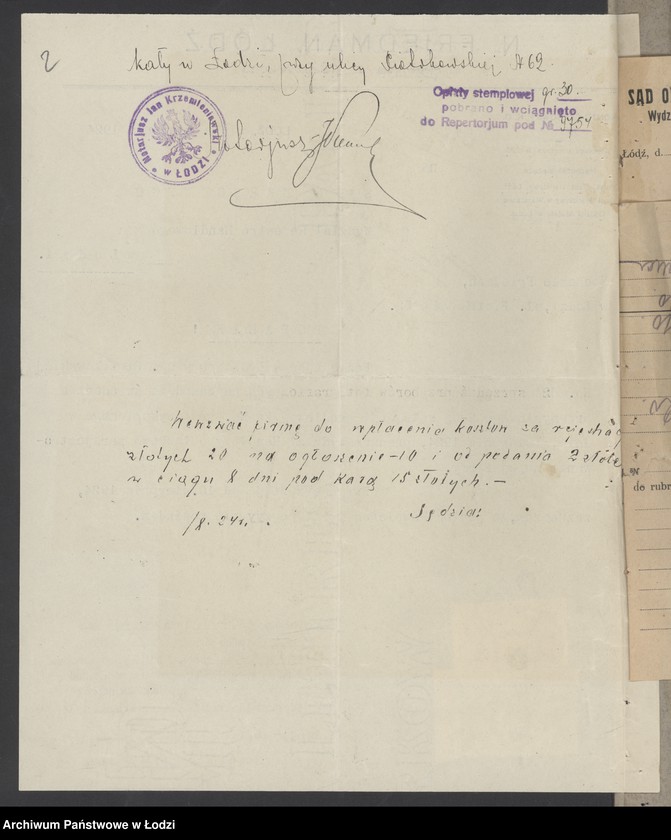 image.from.unit.number "Nochemie Friedman- sprzedaż przyborów fotograficznych"