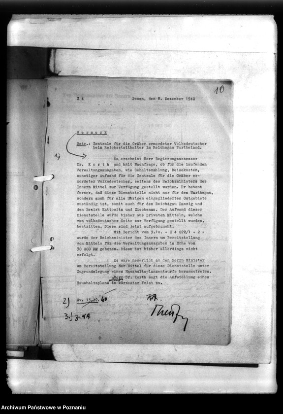 Obraz 15 z jednostki "Budżety Zentrale für die Gräber der ermordeten Volksdentuken"