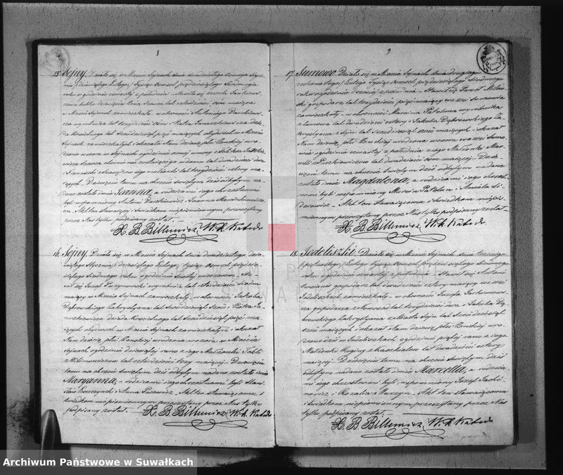 image.from.unit.number "Duplikat urodzonych, zaślubionych i umarłych parafii sejneńskiej w roku 1857"