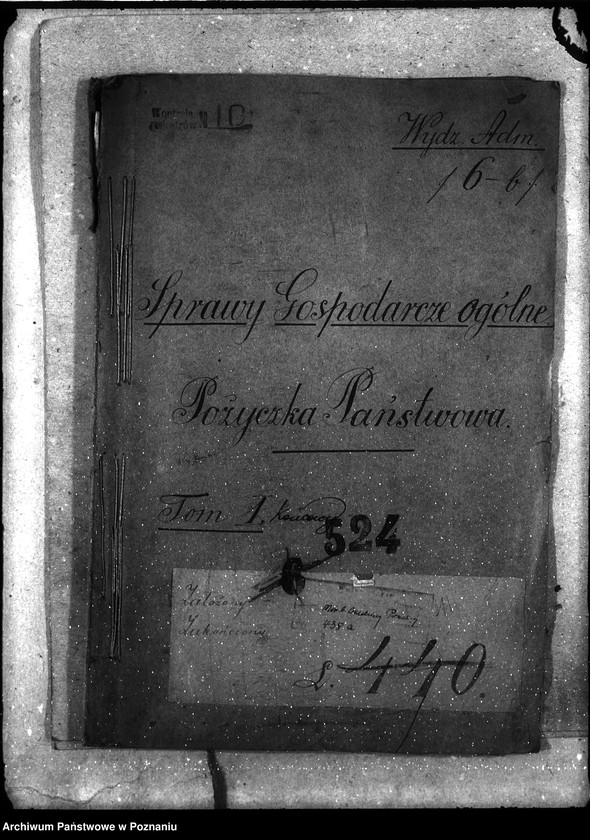 Obraz 4 z jednostki "Sprawy gospodarcze - ogólne Pożyczka Państwowa"