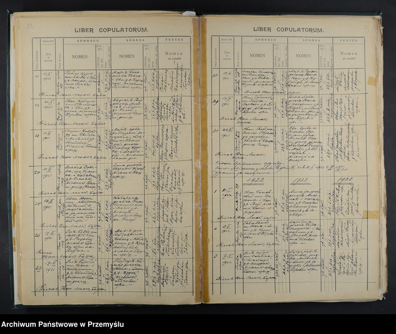 Obraz 15 z jednostki "Księga małżeństw i zgonów"