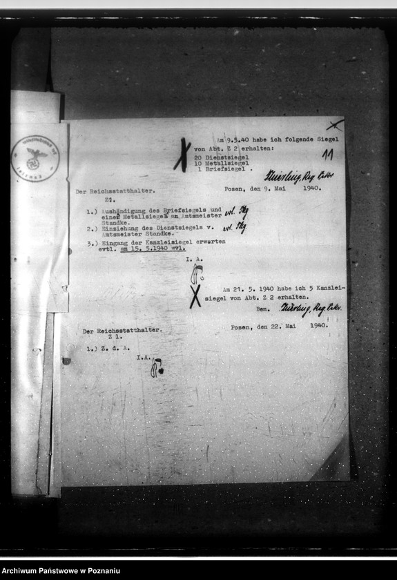 Obraz 15 z jednostki "Przepisy w sprawie pieczątek biurowych i ich zamówienia"