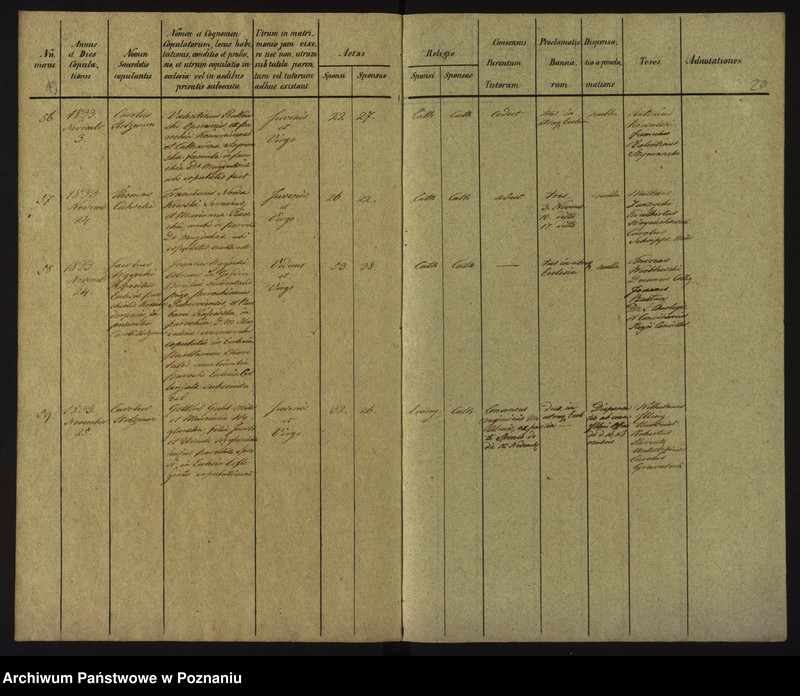 Obraz 13 z jednostki "Księga małżeństw"
