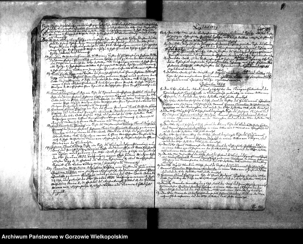 image.from.unit.number "Duplikate der Kirchenbücher von der Parochie Marwitz (Marwice)"