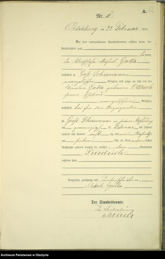 image.from.unit.number "Geburts-Haupt-Register Nr 1 - 99"