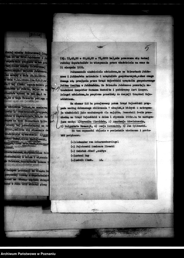 Obraz 8 z jednostki "Majątek Jabłonowo powiat chodzieski sprawy gminne i ubogich"