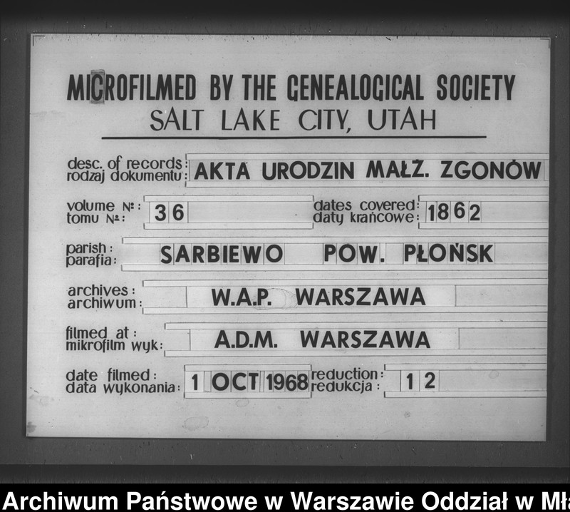 image.from.unit.number "Akta urodzeń, małżeństw i zgonów"
